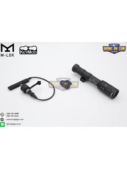 ไฟฉายติดปืน ยี่ห้อ Surefire รุ่น M640W (ขาปรับองศาได้) (มีโหมดไฟกระพริบ)