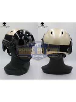 หมวกฟาส ยี่ห้อ Emerson รุ่นปรับท้ายทอยได้ (Fast Helmet BJ Type) สีทอง-ดำ