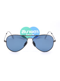 RayBan Aviator Titanium Collection RB8089 165/S2 Chromance Polarized Lens