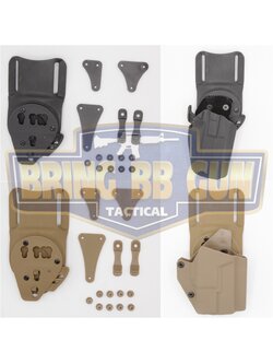 เพลตโหลดต่ำปลดไว (Low Ride Belt Loop)