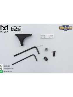 กริ๊ปมือหน้า Bi-Directional Hand Stop (ใช้ได้กับชุดหน้าระบบราง M-Lok และ Keymod)