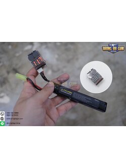 เครื่องเช็คแบตเตอรี่ (Battery Checker Li-Po) (Lipo Battery Voltage Tester)
