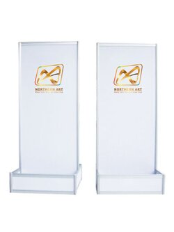 บอร์ดนิทรรศการ พร้อมBOX ขนาด 100x200 ซม.