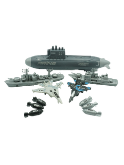 เซตเครื่องบินรบ เรือดำน้ำ ของเล่น ของเล่นเสริมพัฒนาการ ของเล่นจำลอง T001-BC006103B0 - 6267993402844