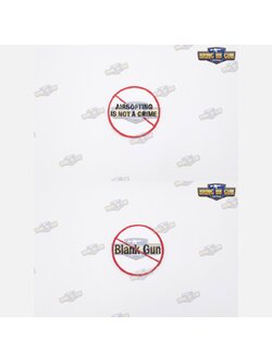 Patches (ด้านหลังมีตีนตุ๊กแก) ลาย ข้อความต่อต้านความรุ่นแรง