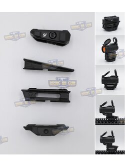ขาจับดอท Strike Variable Optic Mount สำหรับดอท T1/T2/M5 (Strike Variable Optic Mount for Aimpoint Micro Standard) (SI VARIABLE OPTIC MOUNT) (Strike Industries) (Aimpoint T-1/T-2/H-1/H-2 or other same optic housing height red dots)