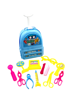 เพลย์เซ็ทชุดหมอ ของเล่นเด็ก ของเล่นเสริมพัฒนาการ คุณหมอ หมอ T001-CB010320B0 - 6267993391315