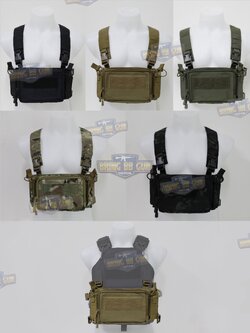 D3CRM Micro Chest Rig (สายโยงบ่า) (D3CR MICRO) (Micro Chest Rig)