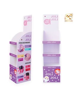 ชั้นวางสินค้าพลาสวูด ขนาด (W)30 x (D)35 x (H)140 ซม. พร้อมงานพิมพ์ พลาสวูดหนา 8 มม.