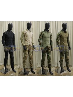 ชุดคอมแบทเชิ้ต Gen2 (Combat Frog Suit G2) (เสื้อ+กางเกง+สนับเข่า+สนับศอก)