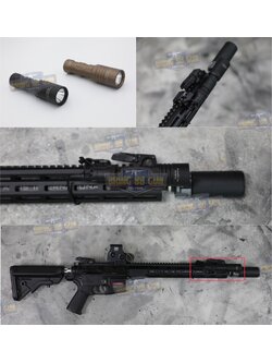 ไฟฉายติดปืน ทรง Modlite รุ่น WML PLHv2-18350 (รุ่นสั้น) (หลอดLED)