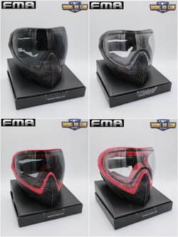 หน้ากาก F1 ยี่ห้อ FMA รุ่น เลนส์2ชั้น