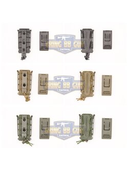 เพ้าเเม็กกาซีน Scorpion Soft Shell 9mm.&.45cal (ซองแม็กกาซีนปืนสั้น Scorpion Soft Shell) Scorpion Shape Soft Shell Magazine Pouch (9mm.&.45cal)