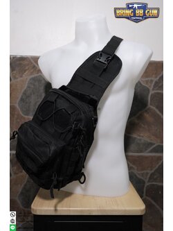 กระเป๋าสะพายข้าง-คาดอก รุ่น 6012 (สายเดี่ยวหน้าเชือก 6012)