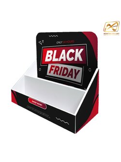 ชั้นวางสินค้าตั้งโต๊ะ 2ชั้น ขนาด (Wx30 x (D)15 x (H)30 cm. วัสดุพลาสวูดหนา 5 มม