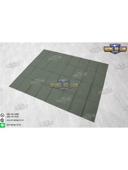 แผ่นปูรองนอน รด. (ผ้าปูรองนอน รด.) (ผ้าปูเต้นท์) (ผ้าปูรองนอนสนาม) (รักศึกษาดินแดน) (นักศึกษาวิชาทหาร)