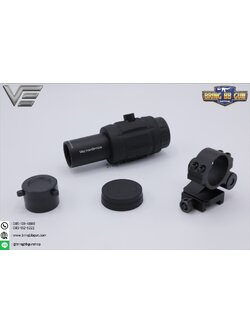 ซูมหลังดอท ยี่ห้อ Vector Optics รุ่น 5x Magnifier (Vector Optics 5x Magnifier with Flip Side Mount)
