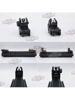 ศูนย์หน้า-หลังพับได้แบบโลหะ รุ่น MBUS