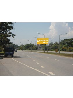 ป้ายถนนเชียงใหม่-ดอยสะเก็ด ขาเข้าเมือง