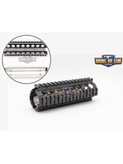 ชุดหน้า M4 CQB (มีแผ่นแอลู) ระบบรางPicatinny ความยาว 7”