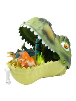 เซตหัวไดโนเสาร์ยักษ์ คละแบบ ของเล่นจำลอง ไดโนเสาร์ โมเดล GE027635B0 6267993425959