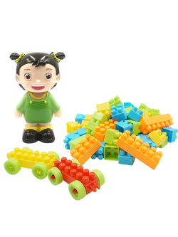 กระเป๋าตัวต่อกุ๋งกิ๋งลั้ลลา(คละสี) ของเล่นเด็ก ของเล่นเสริมพัฒนาการ ของเล่นลิขสิทธิ์ T001-JM000954B0 - 6267993392114