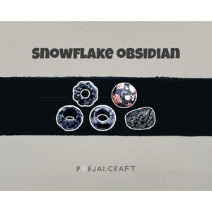 Snowflake Obsidian