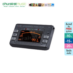 Metronome & Tuner : MT-40 จูนเนอร์ สีดำ by Churairat Music