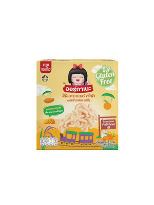 มินิเเครกเกอร์ ควินัว ผสมข้าวกล้อง รสส้ม