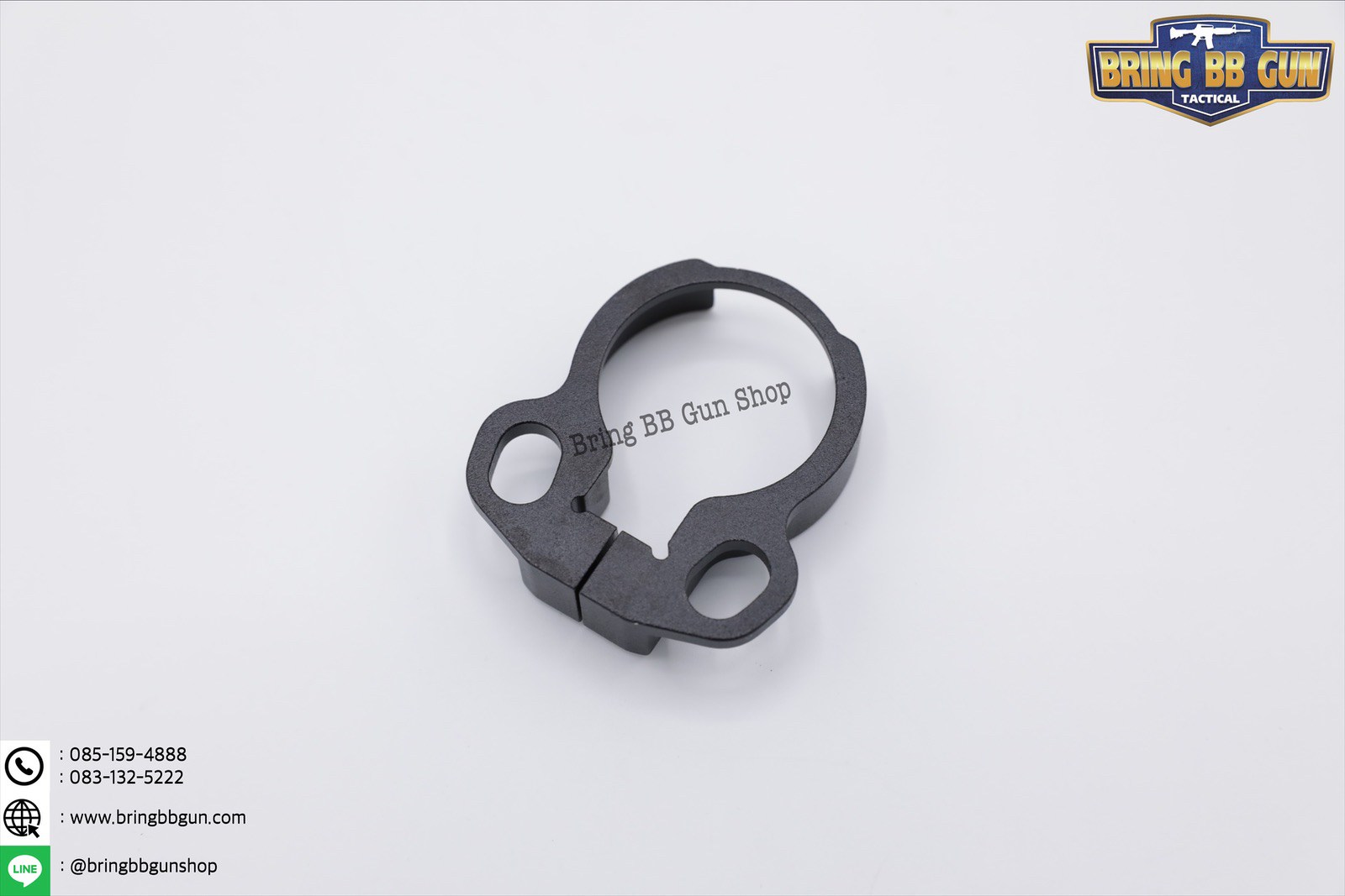 หูช้างครอบแหวนล็อคแกนพานท้าย (Dual Loop Sling Adapter)