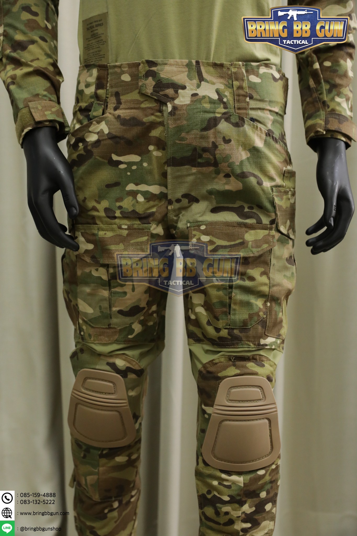 ชุดคอมแบทสูท Gen3 (Combat Frog Suit G3) (เสื้อ+กางเกง+สนับเข่า+สนับศอก)