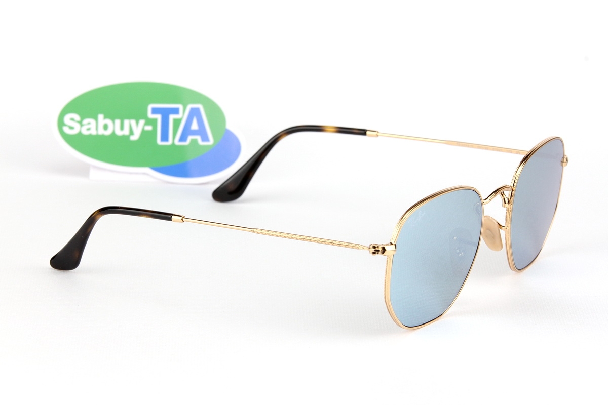 RayBan Hexagonal Flat Lens RB3548N 001/30