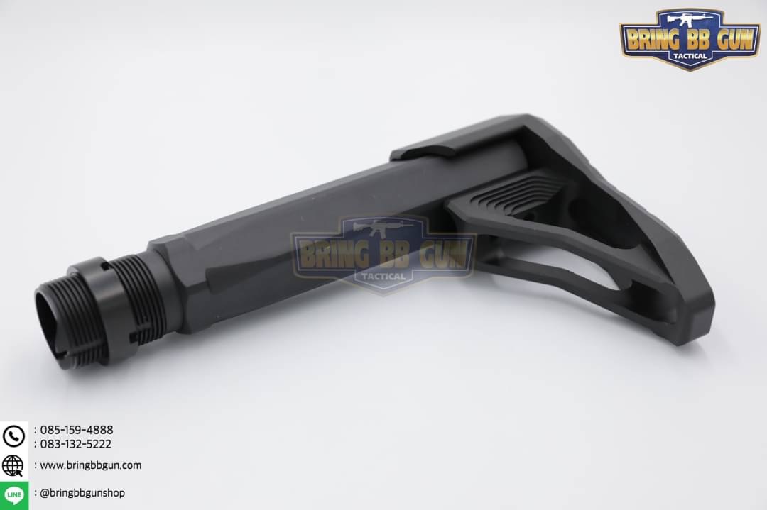 ชุดพานท้าย Phase 5 รุ่น Mini Stock (Phase 5 Universal Mini Stock for M4 GBB)