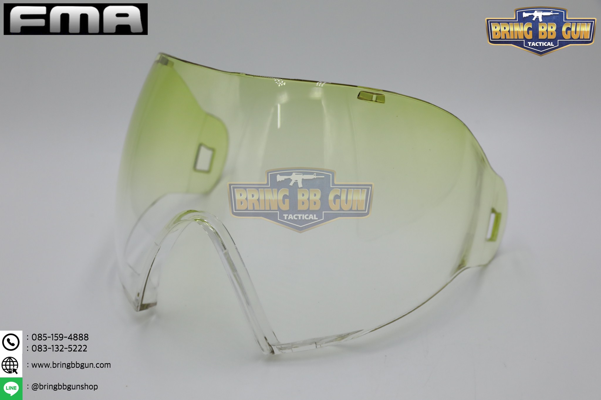 เลนส์หน้ากาก F1 ยี่ห้อ FMA รุ่น เลนส์1ชั้น