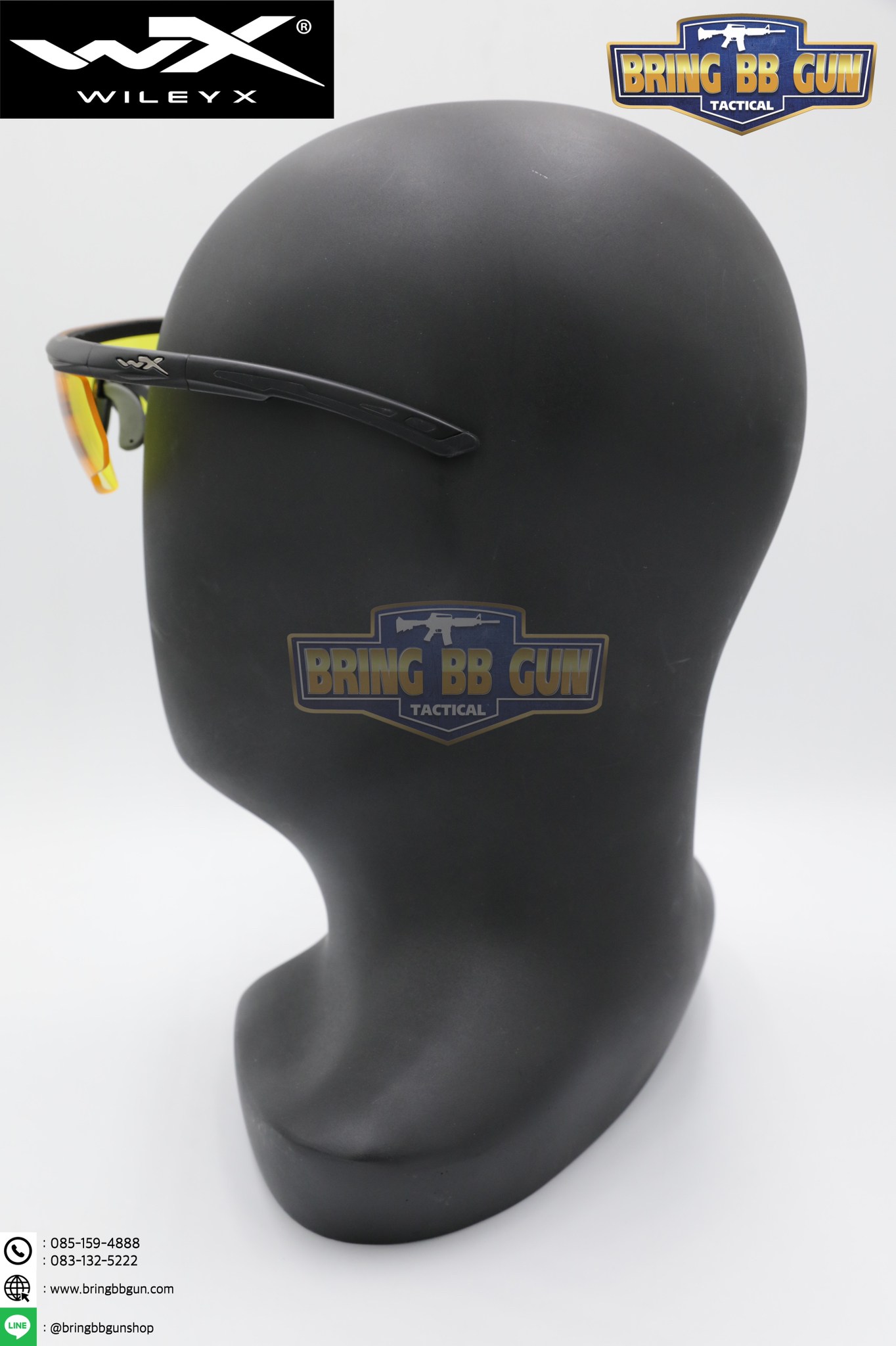 แว่นตากันแดด (แว่นตากันสะเก็ต) ยี่ห้อ WileyX รุ่น Saber Advanced 1Lens (WileyX Saber Advanced)