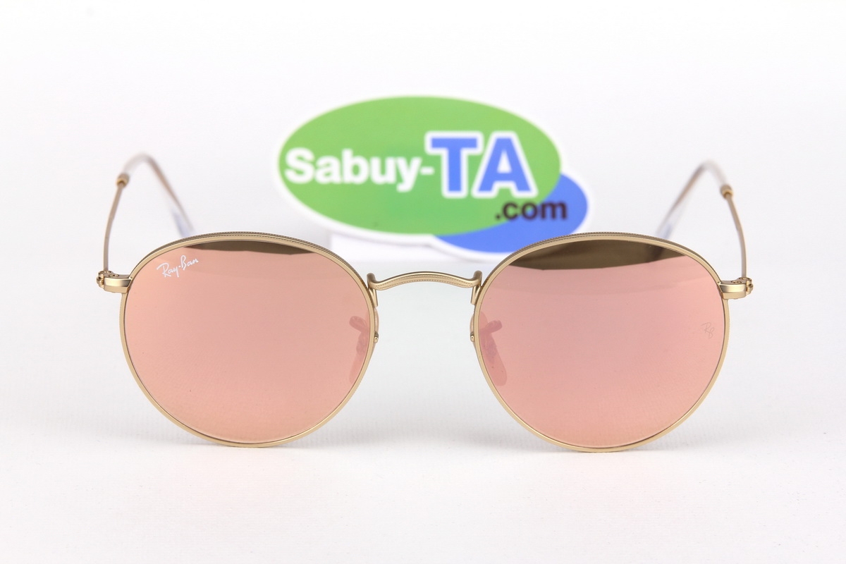 RayBan Round Flash RB3447 112/Z2