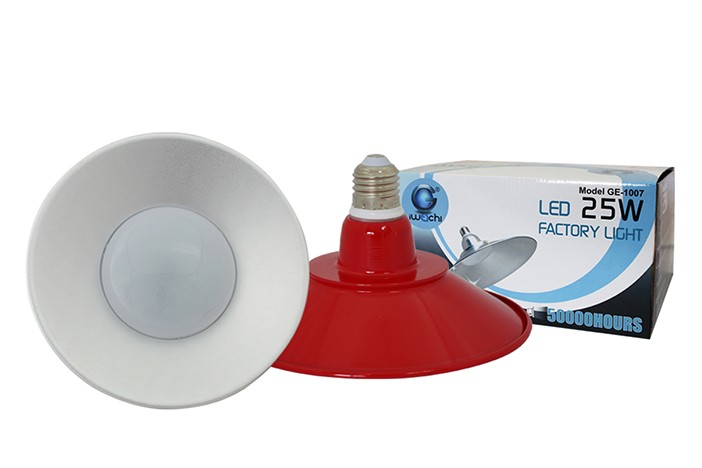 IWC-HIB-E27-25W (RED) ไฮเบย์ แสงขาวและแสงวอร์มไวท์