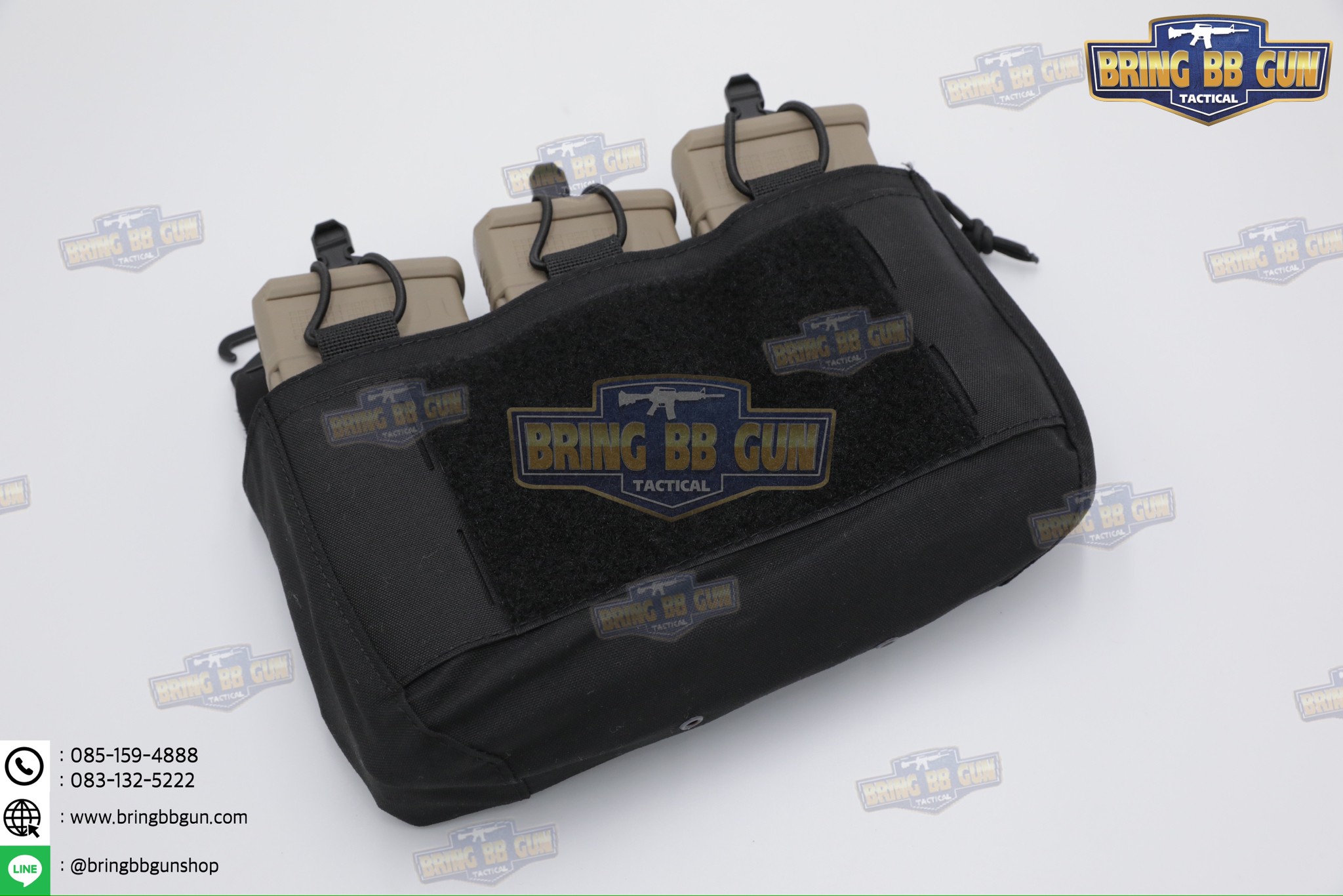 เพ้าแม็กกาซีน DOPE (5.56 แบบ3ช่อง) (DOPE Tactical Flap) (G Buckle + Velcro) (Ferro Concepts DOPE Front Flap) (DOPE Front Flap)