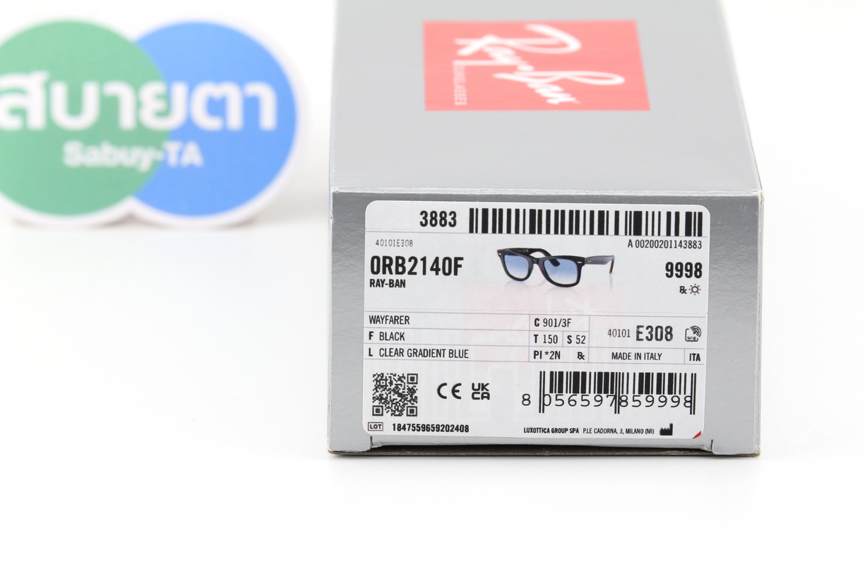 RayBan Wayfarer RB2140F 901/3F