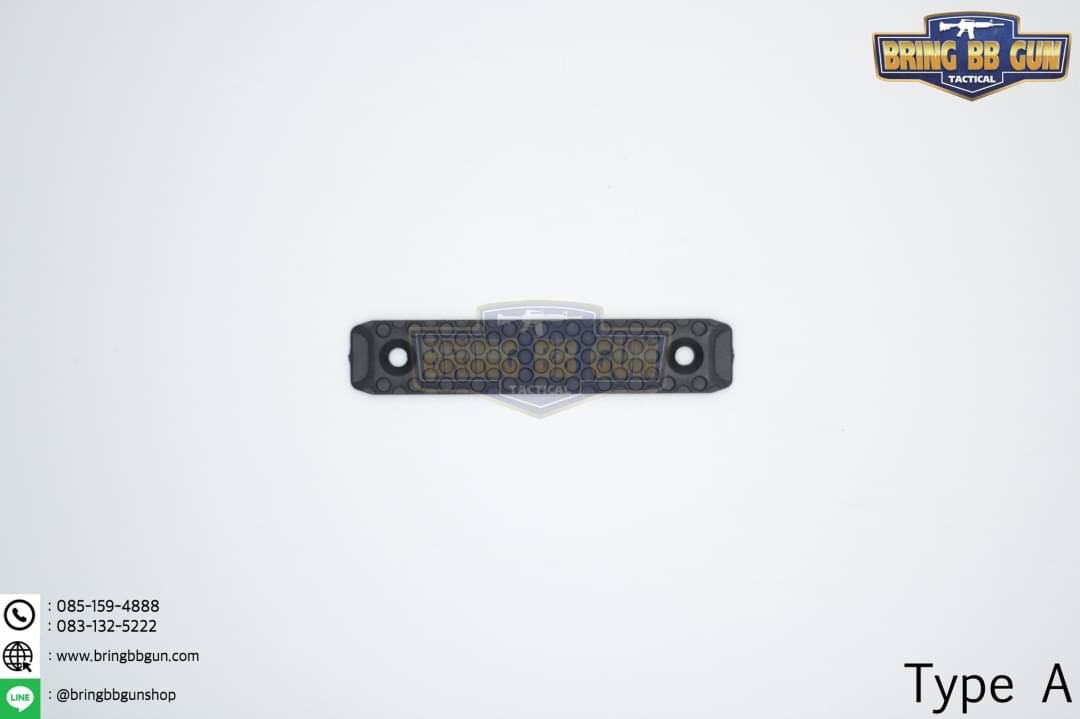 M-Lok Cover แบบพลาสติก (ใช้ได้กับชุดหน้าระบบราง M-Lok เท่านั้น)