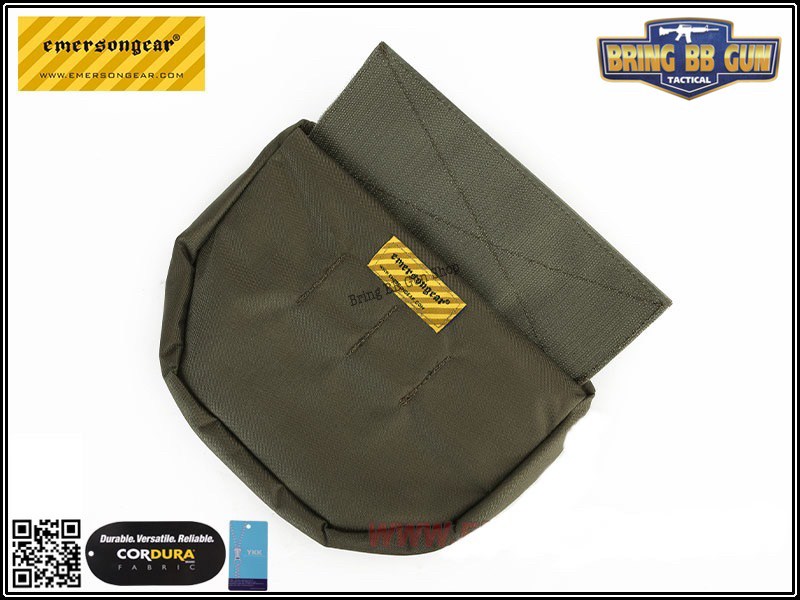 กระเป๋าจิงโจ้ติดเสื้อเวส ยี่ห้อ Emerson (EmersonGear armor carrier drop pouch/AVS JPC CPC) (Armor Carrier Drop Pouch) (Lower Accessories Pouch) (Drop Pouch)