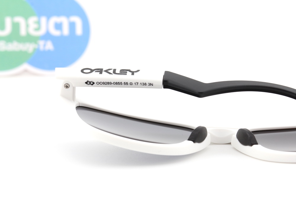 Oakley Frogskins Hybrid Prizm Grey/Matte White SKU#OO9289-08
