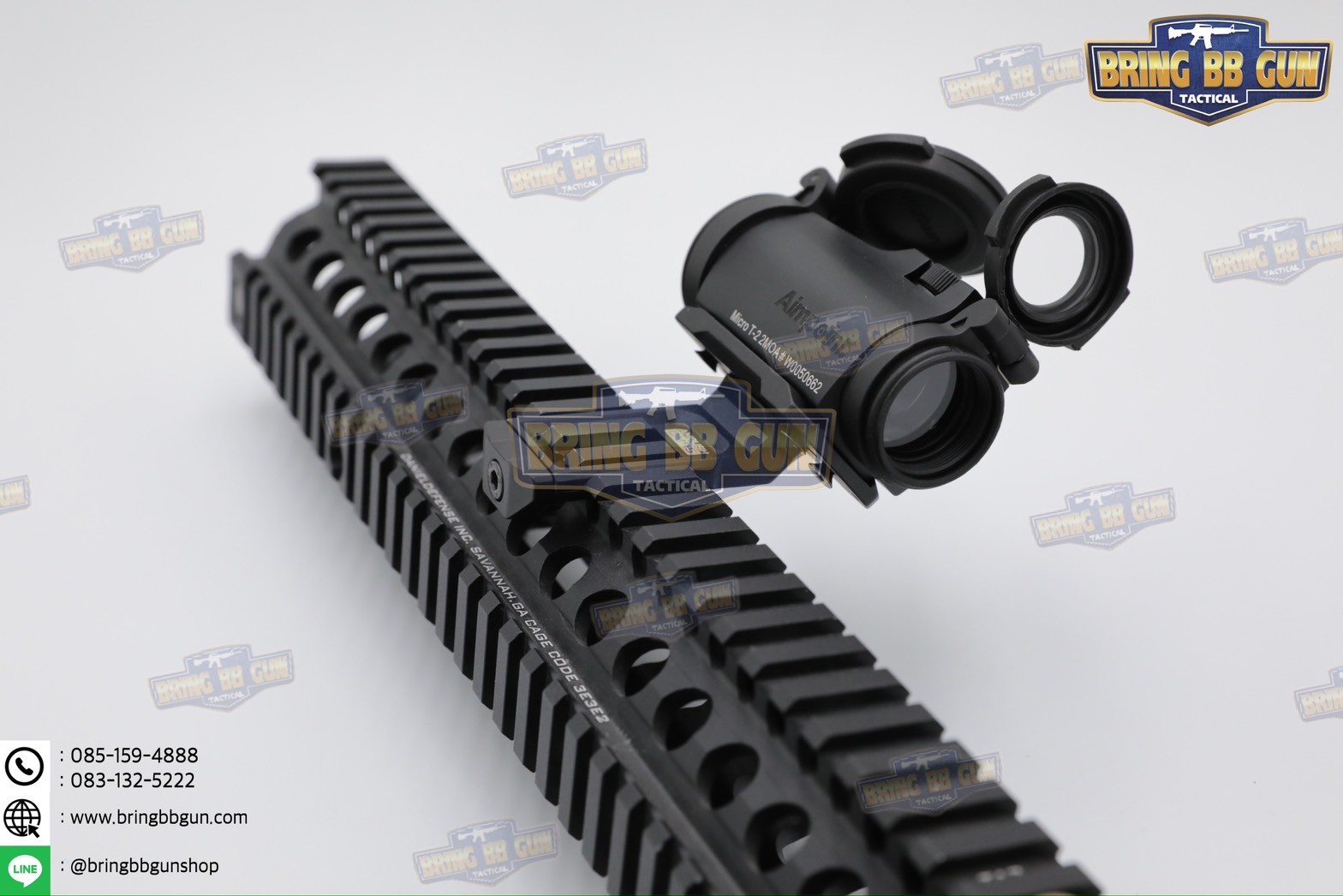 ขาเฉียง Strike Ambush 45-Degree Optic Mount ระบบราง Picatinny (รางรถไฟ) (ขาเฉียงติดดอท 45 องศา) (Strike Ambush 45-Degree Optic Mount) (ขาเฉียงทรงStrike Industries)