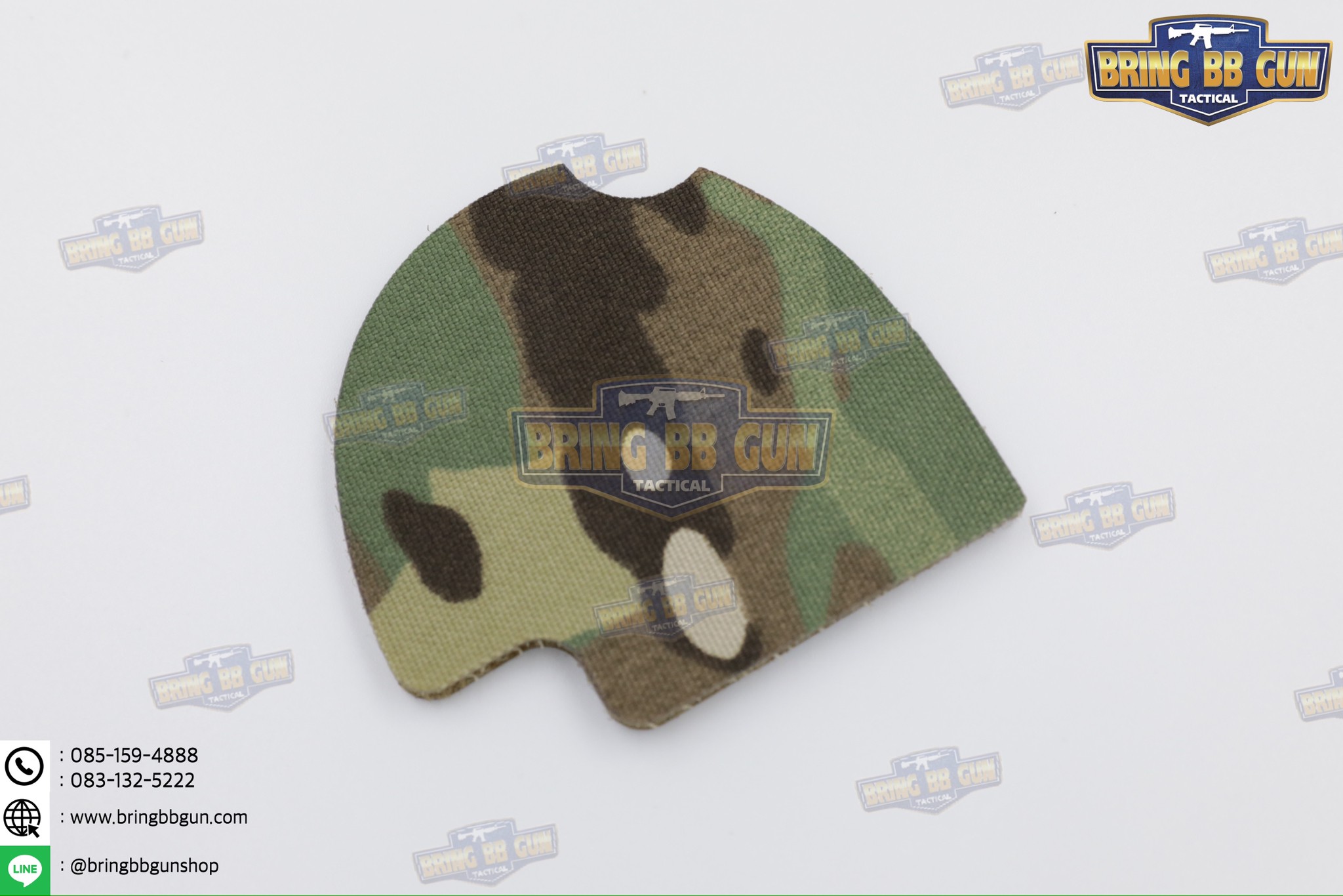 สติ๊กเกอร์ตีนตุ๊กแกลายพรางติดหูฟัง Comtac III (Comtac III Camp Skin Set) (Velcro For Headphone)