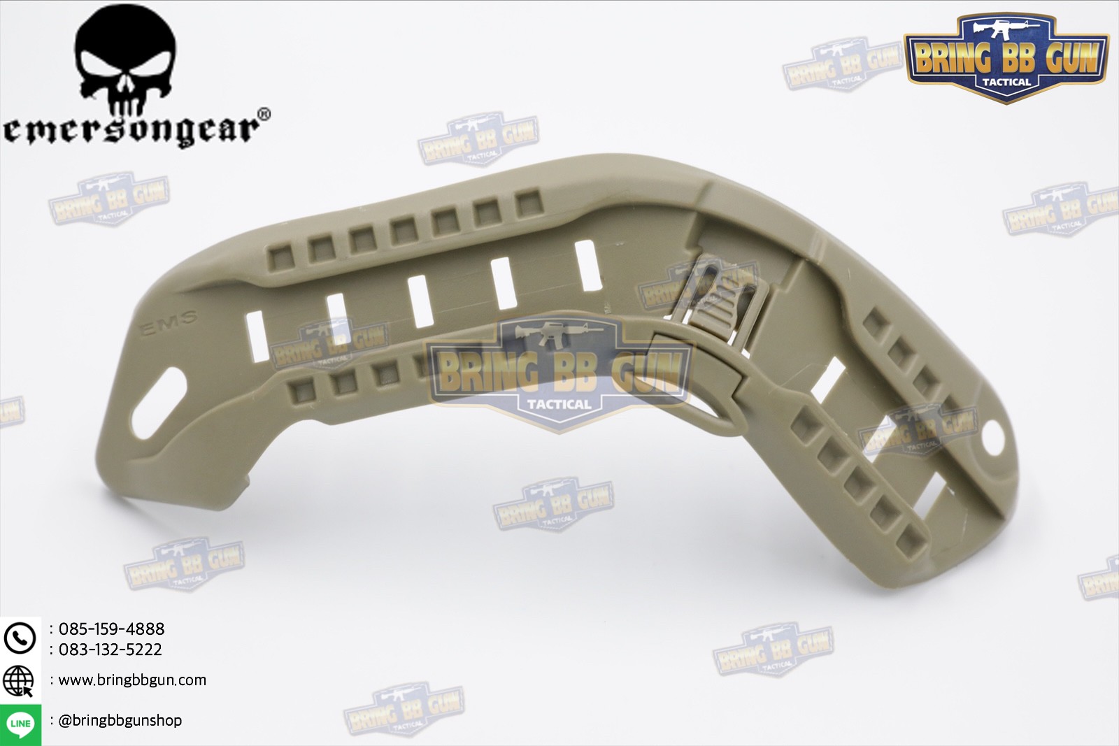 รางข้างหมวก Mich2000 ยี่ห้อ Emerson (EmersonGear ACH-MICH ARC Helmet Mount)