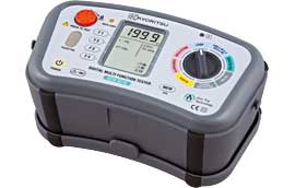 KYORITSU KEW 6016 คุณลักษณะล็อกดาวน์ปุ่มทดสอบ เสียงเตือนที่เลือกได้ช่วยให้แสดงความต่อเนื่องได้โดยทันที