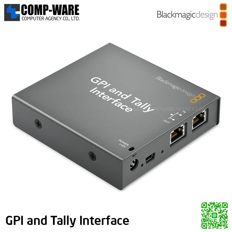 GPI and Tally Interface - Blackmagic Design