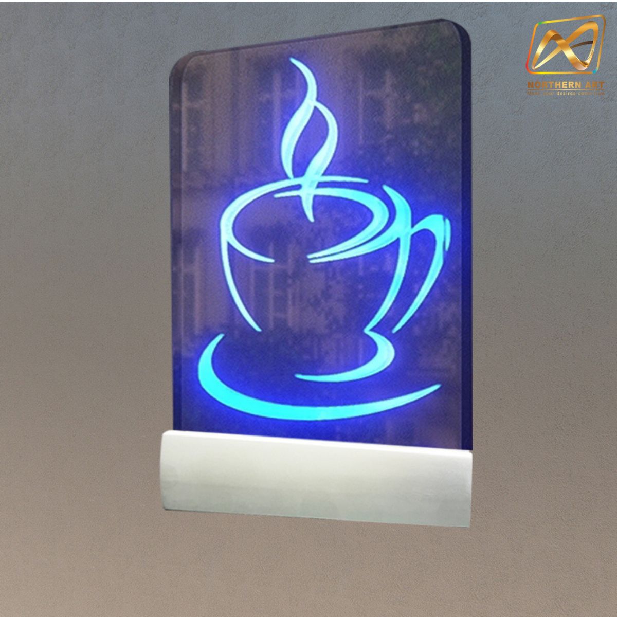Clearance Sale! อะลูมิเนียมบาร์ LED BAR ไฟLED แสงสีฟ้า 1 ชุด พร้อม POWER SUPPY ไม่รวมแผ่นอะคริลิค