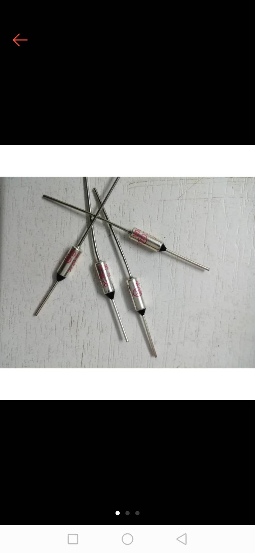 0000241 เทอร์โม ฟิวส์ 185C หม้อหุ่งข้าว 4 ชิ้น แบบ บัดกรี สินค้าดี ราคาถูก