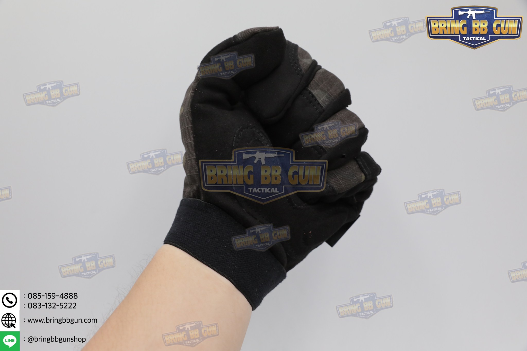 ถุงมือเต็มนิ้ว ยี่ห้อ Emerson รุ่น Tactical Lightweight Camouflage Gloves (Tactical Gloves)